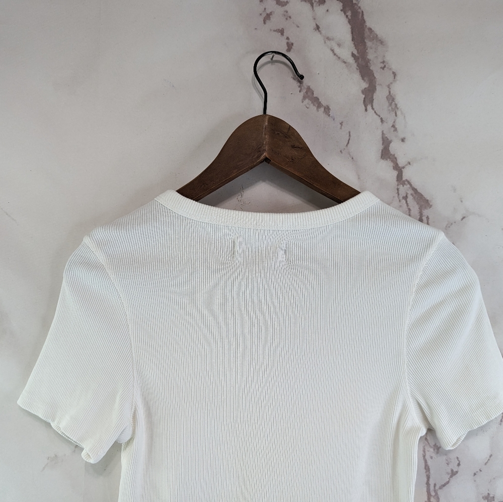 Everlane White Short Sleeve Tee - Picture 7 of 12
